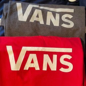 MENS. Vans tshirt bundle!!